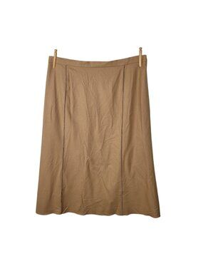 Harve Benard Blanket Skirt Long Midi Plus 20W 20 42" Waist Tan Brown Vintage